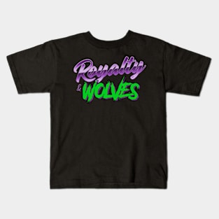 Royalty & Wolves Kids T-Shirt